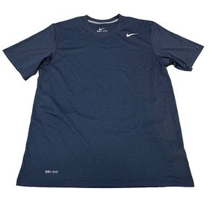 Nike Dry Fit Men’s Active Shirt Navy Blue Size Medium